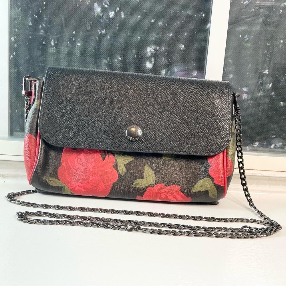 Rehab — Coach Floral Print Crossbody Bag